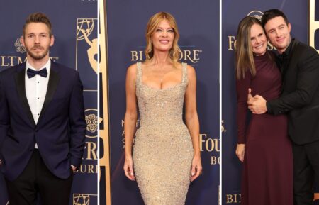 Scott Clifton, Michelle Stafford, Lynn Herring and Hank Northrup at the 2025 Daytime Emmys