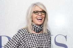 Diane Keaton attends the premiere of STX's 'Poms' at Regal LA Live on May 1, 2019 in Los Angeles, California.