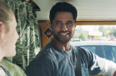 Harriet Dyer as Colette and Alex Tarrant as Noa in 'DMV' Season 1 Episode 3, 'Easy Pass'