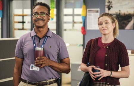 Tim Meadows and Harriet Dyer in 'DMV' Season 1