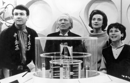 William Russell, William Hartnell, Jacqueline Hill, Carole Ann Ford in Doctor Who