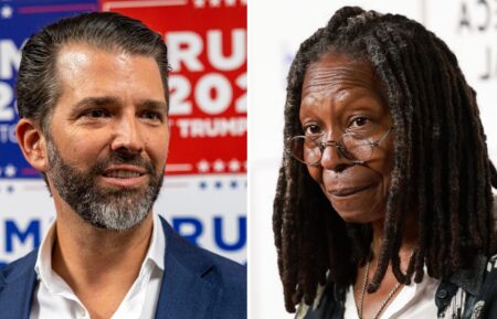 Donald Trump Jr. and Whoopi Goldberg