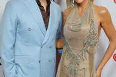 Donnie Wahlberg and Jenny McCarthy attend the 2025 iHeartRadio Music Awards at Dolby Theatre on March 17, 2025 in Hollywood, California.