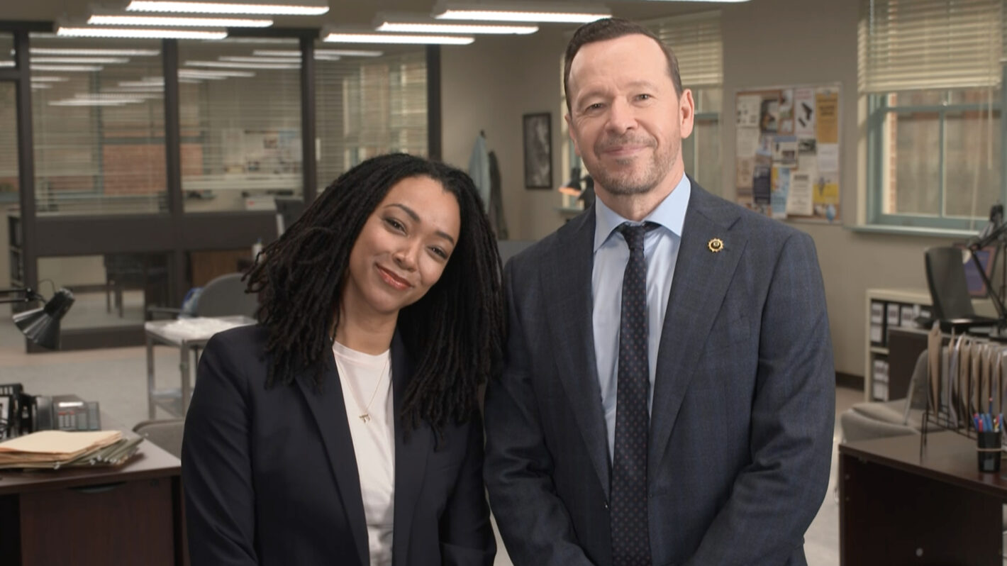 Donnie Wahlberg and Sonequa Martin-Green