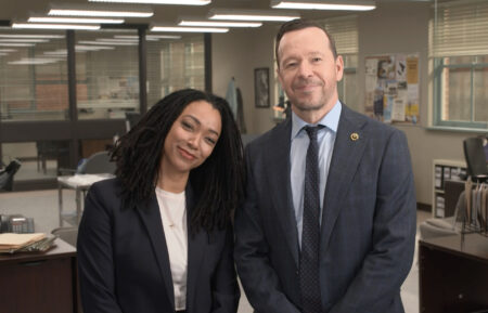 Donnie Wahlberg and Sonequa Martin-Green