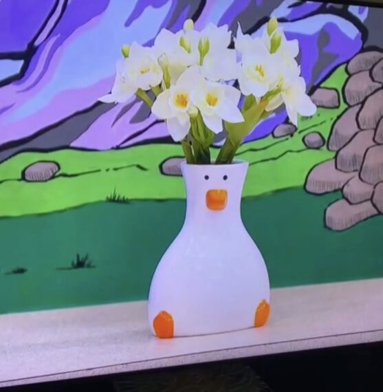 Duck Vase prize featured on PIR