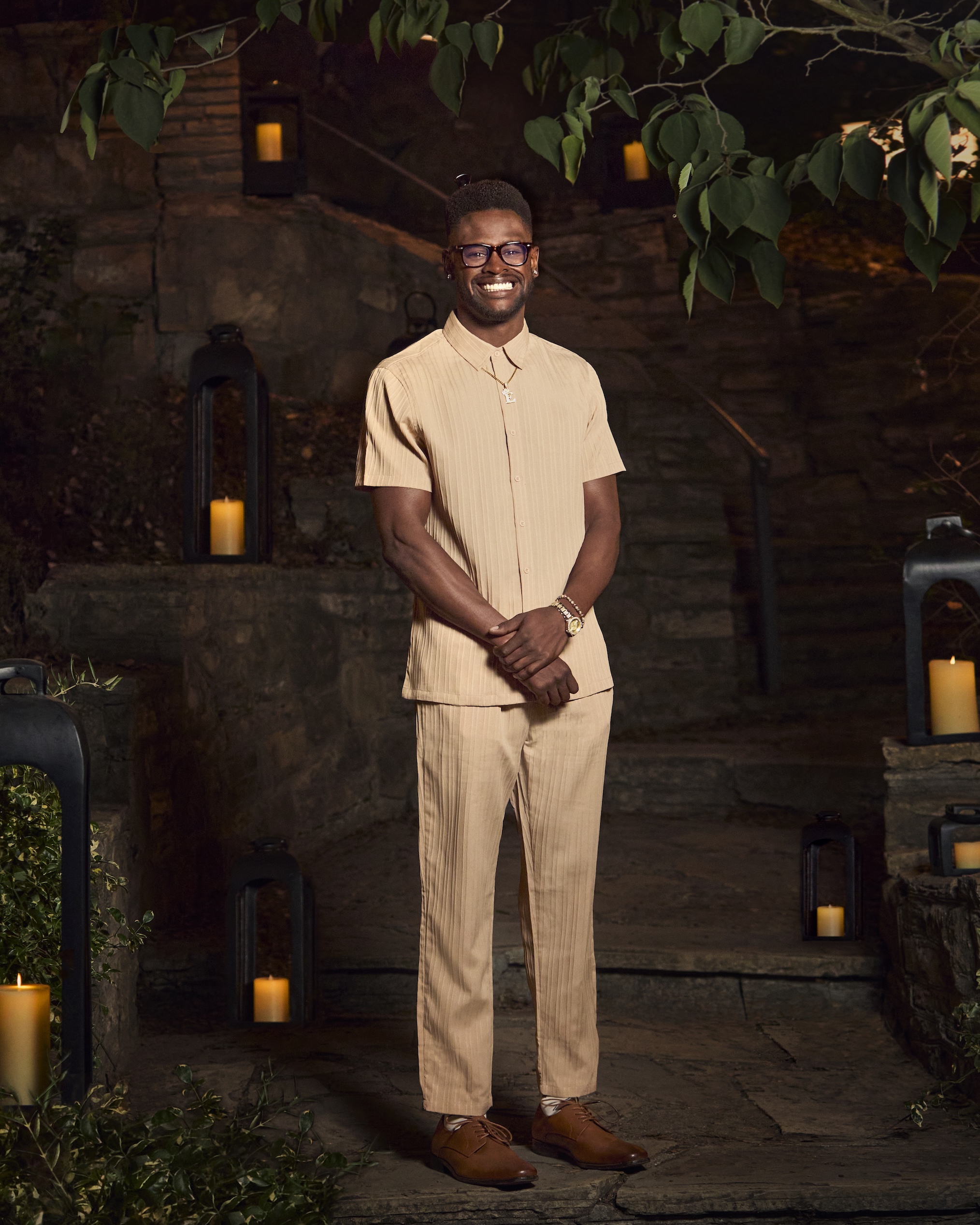 Edmond at the 'Love Is Blind' Season 9 reunion