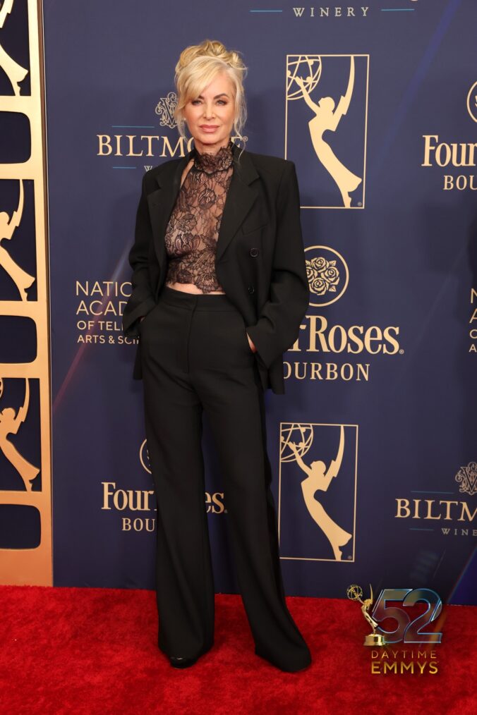 Eileen Davidson at the 2025 Daytime Emmys on October 17