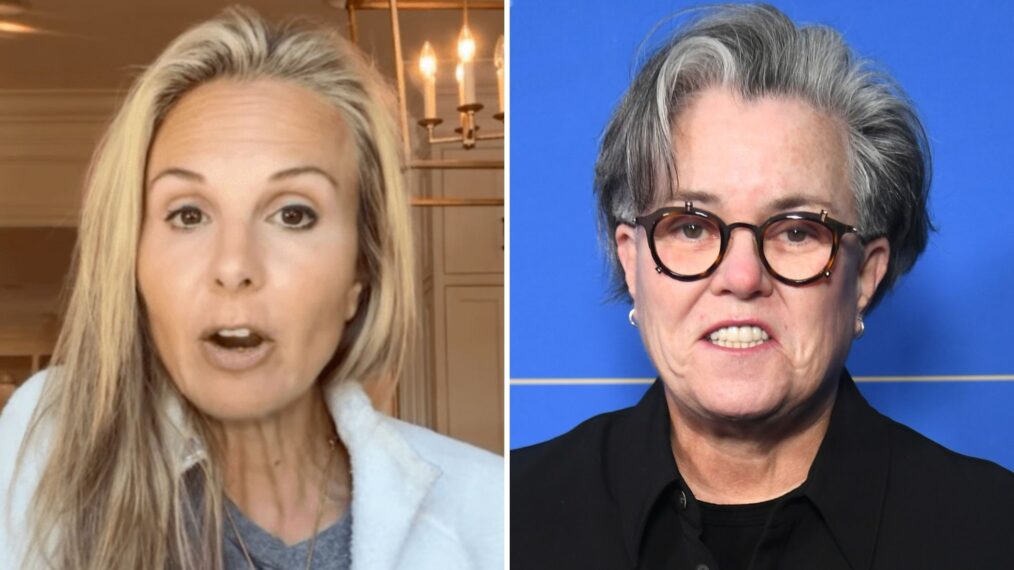 Elisabeth Hasselbeck and Rosie O'Donnell