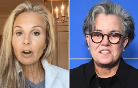 Elisabeth Hasselbeck and Rosie O'Donnell