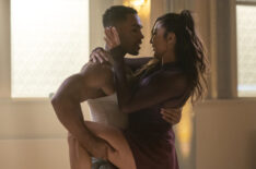 Lucien Laviscount as Alfie, Ashley Park as Mindy in 'Emily in Paris' Season 5