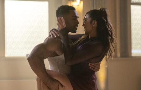 Lucien Laviscount as Alfie, Ashley Park as Mindy in 'Emily in Paris' Season 5