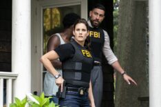 Missy Peregrym and Zeeko Zaki in 'FBI'