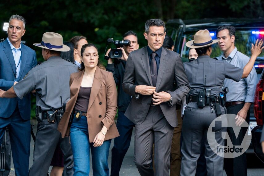 Juliana Aidén Martinez as Eva Ramos and John Boyd as Special Agent Stuart Scola — 'FBI' Season 8 Episode 4 