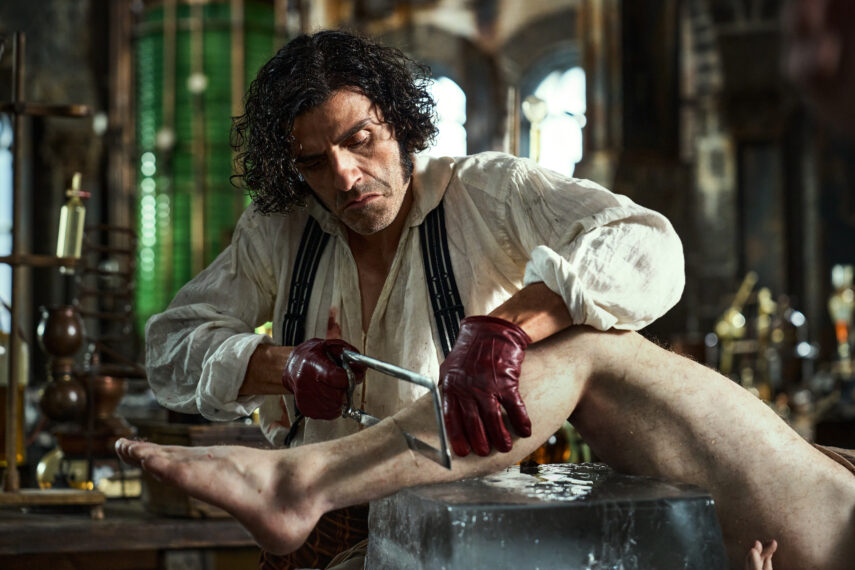 Oscar Isaac as Victor Frankenstein in 'Frankenstein'