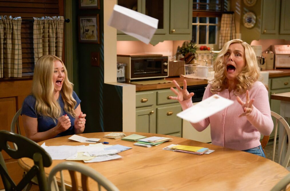 Emily Osment and Rachel Bay Jones in 'Georgie & Mandy's First Marriage' Season 2