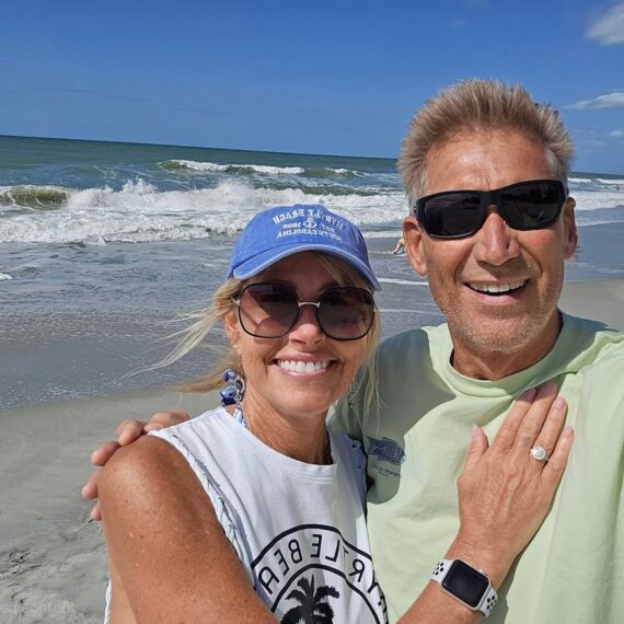 Gerry Turner and Lana Sutton engaged