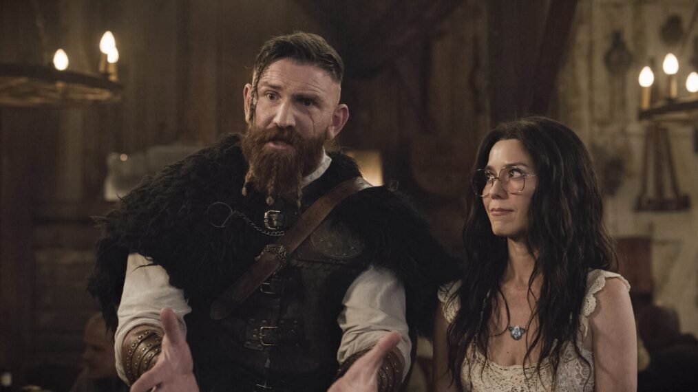 Devan Chandler Long and Sheila Carrasco for 'Ghosts' Season 5