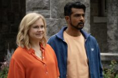 Rose McIver and Utkarsh Ambudkar in 'Ghosts' Season 5