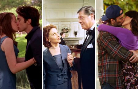 Alexis Bledel and Milo Ventimiglia, Kelly Bishop and Edward Herrmann, Scott Patterson and Lauren Graham on 'Gilmore Girls'
