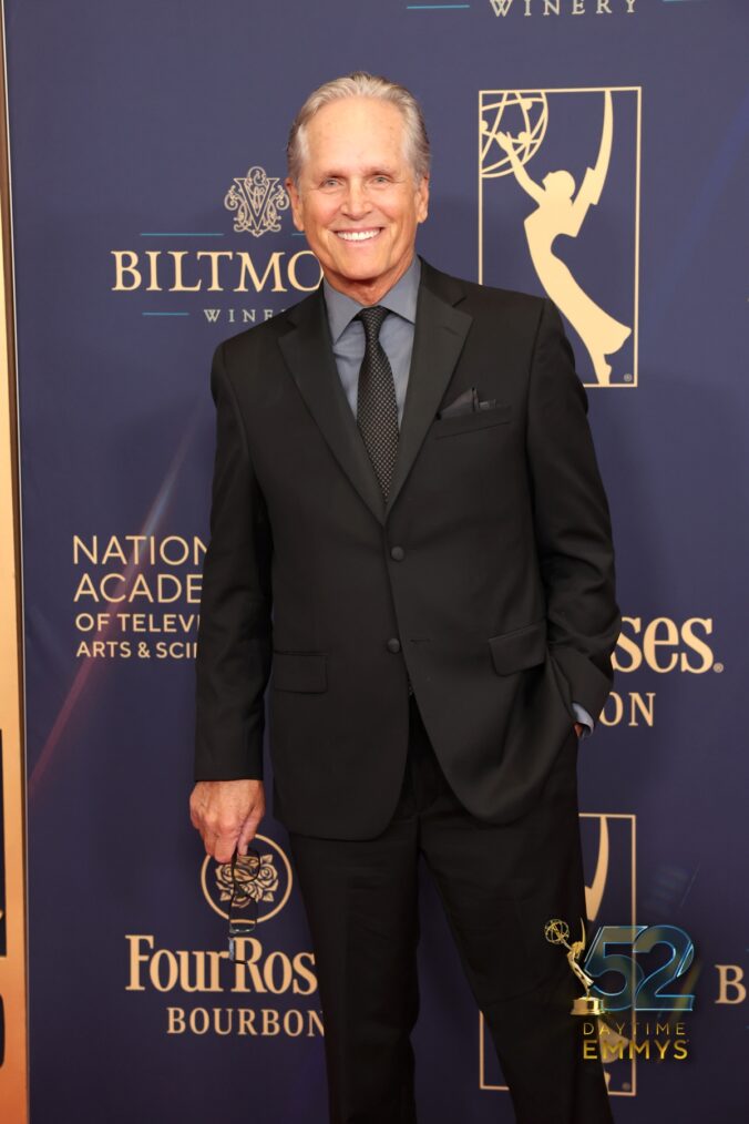 Gregory Harrison at the 2025 Daytime Emmys on October 17