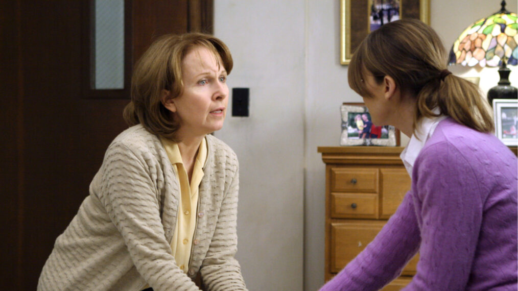 Kate Burton as Ellis Grey and Ellen Pompeo as Meredith Grey in 'Grey's Anatomy'