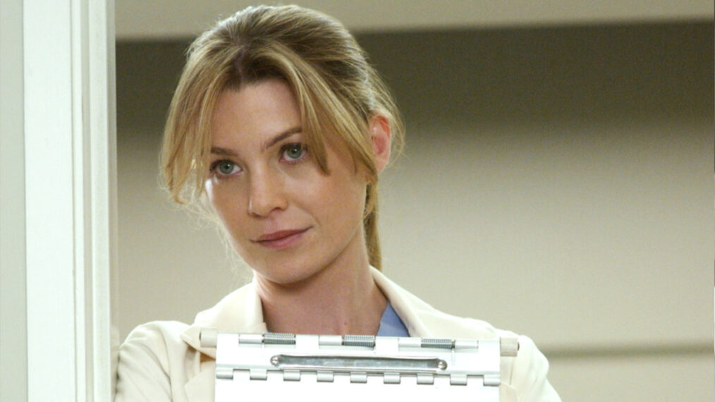 Ellen Pompeo as Meredith Grey in 'Grey's Anatomy'