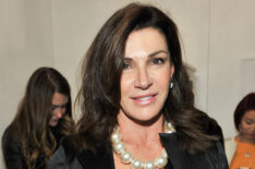Hilary Farr attends the PANDORA Jewellery lounge At World MasterCard Fashion Week In Toronto
