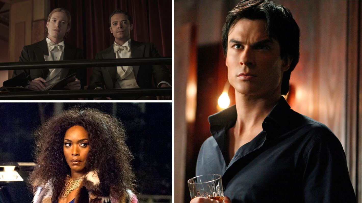 Louis and Lestat in AMC's 'Interview with the Vampire'; Romona in 'AHS: Hotel'; Damon in 'The Vampire Diaries'