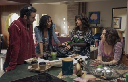 Jordan Firstman, True Whitaker, Odessa A'Zion, and Rachel Sennott in 'I Love LA'