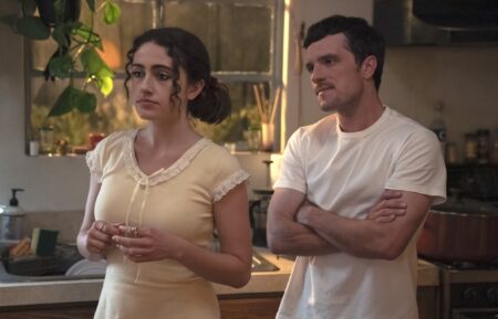 Rachel Sennott and Josh Hutcherson in 'I Love LA'