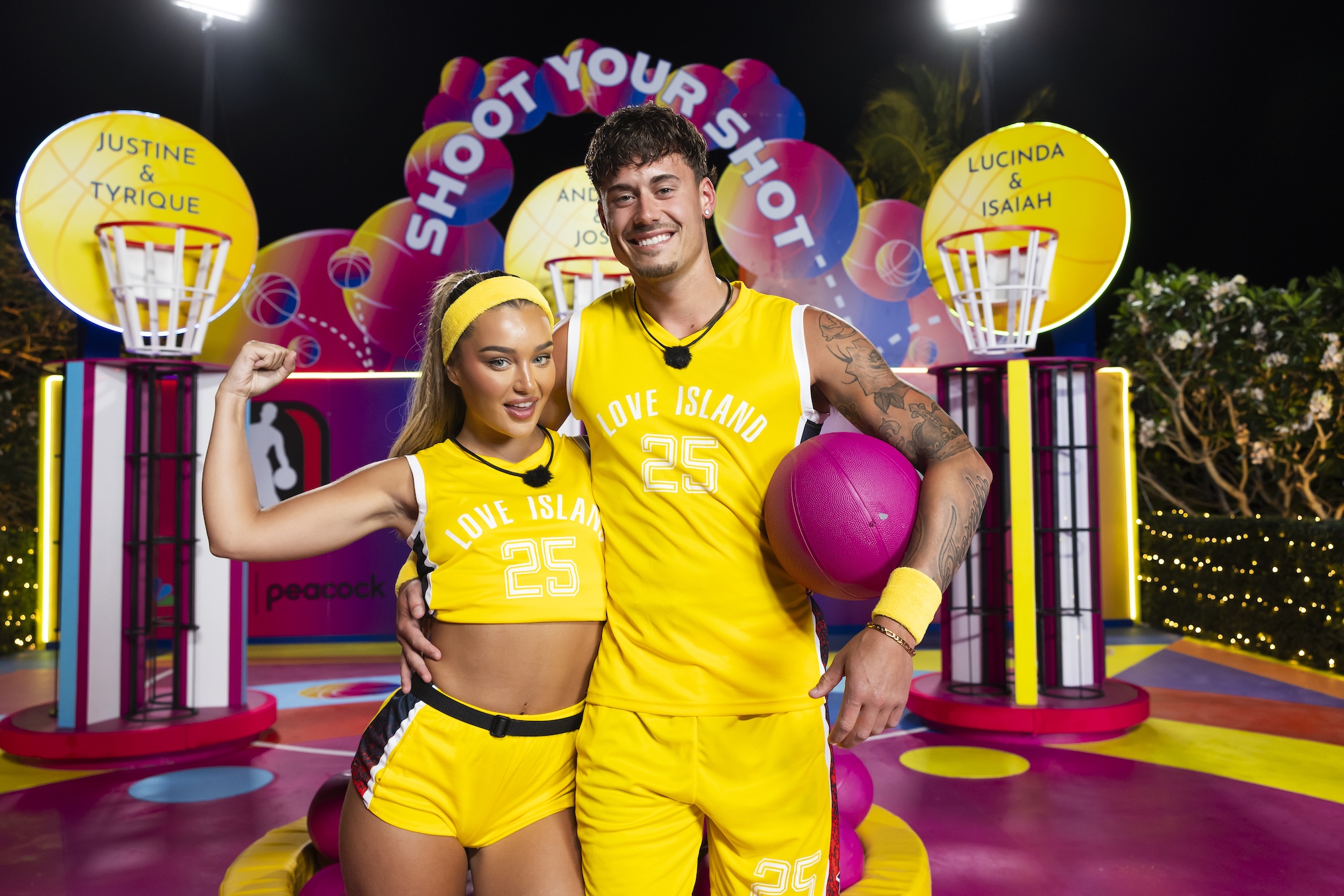 Lucinda Strafford and Isaiah Campbell of 'Love Island Games' Season 2