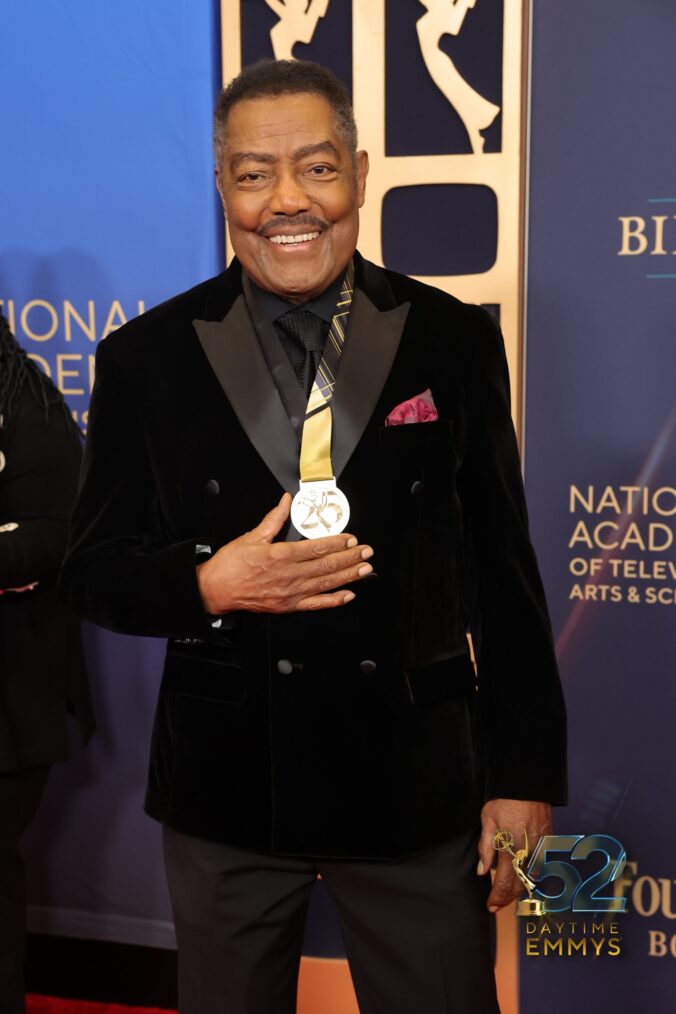 James Reynolds at the 2025 Daytime Emmys on October 17