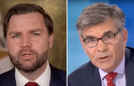JD Vance and George Stephanopoulos