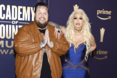 Jelly Roll and Alyssa DeFord attend the 59th Academy of Country Music Awards