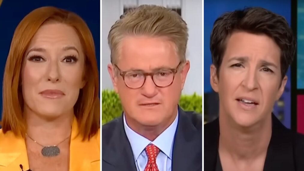 Jen Psaki, Joe Scarborough, Rachel Maddow