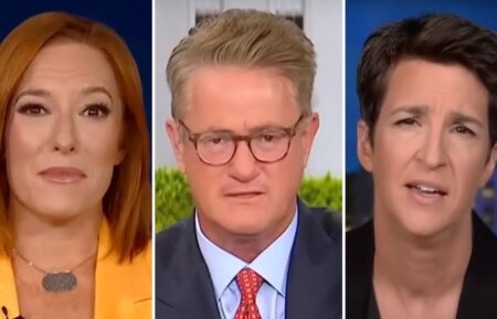 Jen Psaki, Joe Scarborough, Rachel Maddow