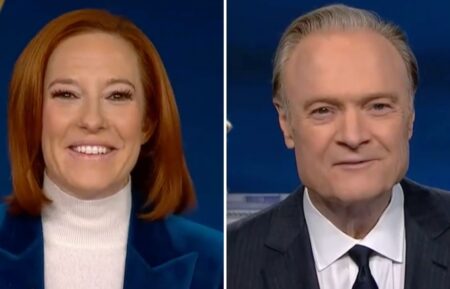 Jen Psaki and Lawrence O'Donnell