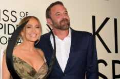 Jennifer Lopez and Ben Affleck attend the 'Kiss Of The Spider Woman' New York Screening