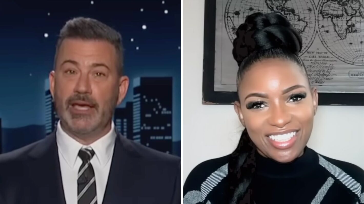 Jimmy Kimmel Gets Jasmine Crockett to Take Trump Dementia Test
