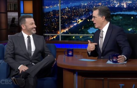 Jimmy Kimmel and Stephen Colbert