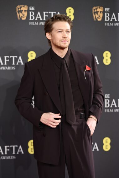 Joe Alwyn attends the EE BAFTA Film Awards 2025 at The Royal Festival Hall on February 16, 2025 in London, England.