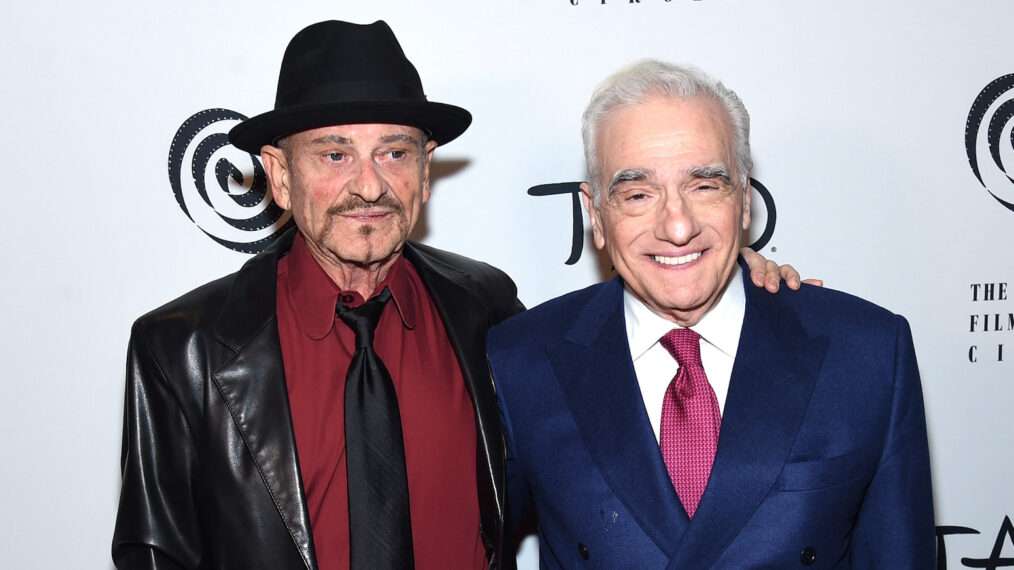 Joe Pesci and Martin Scorsese attend the 2019 New York Film Critics Circle Awards at TAO Downtown on January 07, 2020 in New York City.