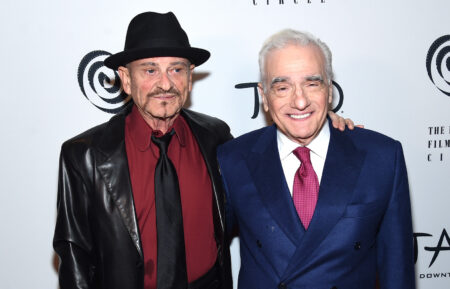 Joe Pesci and Martin Scorsese attend the 2019 New York Film Critics Circle Awards at TAO Downtown on January 07, 2020 in New York City.
