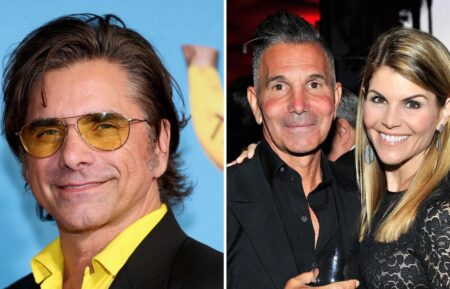 John Stamos and Mossimo Giannulli and Lori Loughlin