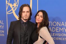 Jonathan Jackson, Lisa Vultaggio at the 2025 Daytime Emmys