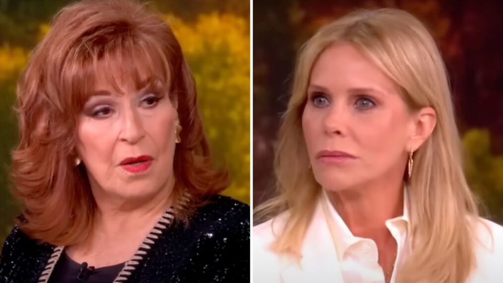 Joy Behar and Cheryl Hines