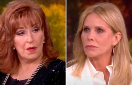 Joy Behar and Cheryl Hines