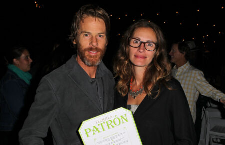 Actress Julia Roberts and Danny Moder attend the Malibu Boys And Girls Club Gala