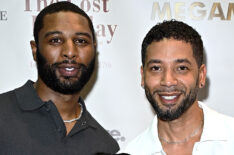 Jabari Redd, London Carter, Vivica Fox, and Jussie Smollett attend 'The Lost Holliday' New York screening